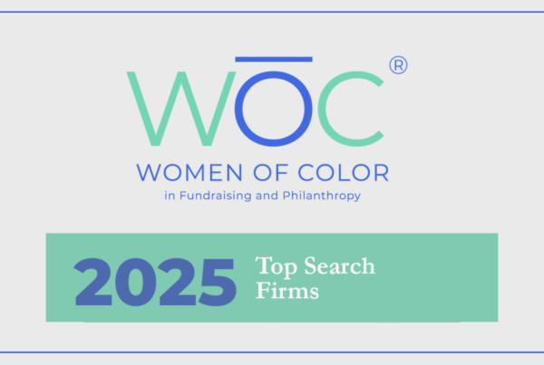 Top Search Firms of 2025 - Women of Color in Fundraising and Philanthropy